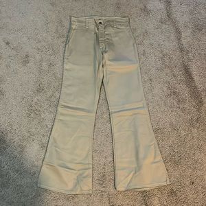 Vintage 70s Men’s Ely Beige bell bottoms pants Size 30